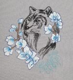 Wolf Doodle Stickdatei [Digital] – Bild 7