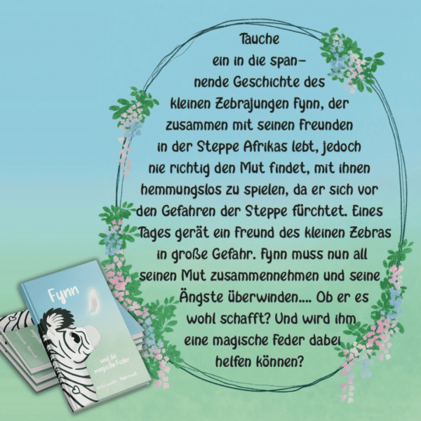 Zoey "Fynn und die magische Feder" Kinderbuch Stickdatei [Digital] – Bild 4