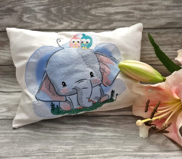 Elefant mit Vögel [Digital] – Bild 2