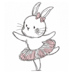 Ballerina Häschen [Digital]