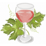 Elegantes Weinglas [Digital]