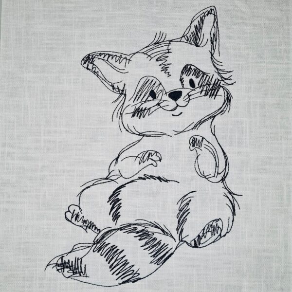 Waschbär im Doodle Stil [Digital] – Bild 5