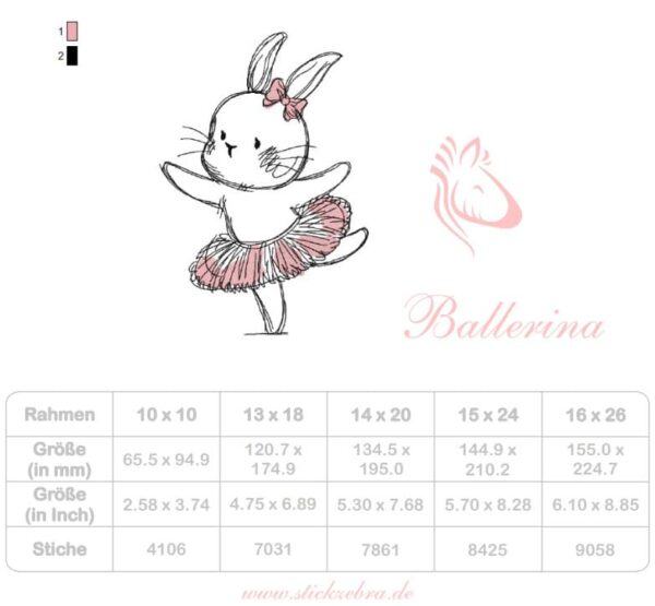 Ballerina Häschen [Digital] – Bild 6