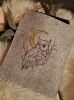 Eule mit Mond im Doodle Stil [Digital] – Bild 4