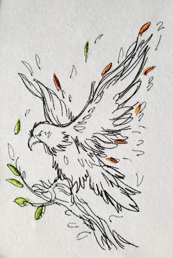 Adler im Doodle Stil [Digital] – Bild 4