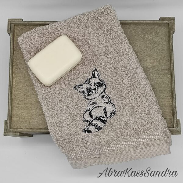 Waschbär im Doodle Stil [Digital] – Bild 3