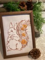 Zauberhaftes Eichhörnchen im Doodle Stil [Digital] – Bild 3