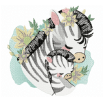 Niedliche Zebras [Digital]