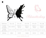 Schmetterling "Be Amazing" Stickdatei: Inspirierendes Design für kreative Stickprojekte und Dekorationen [Digital] – Bild 4