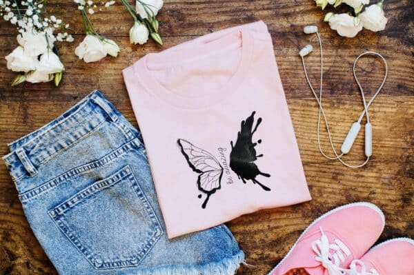 Schmetterling "Be Amazing" Stickdatei: Inspirierendes Design für kreative Stickprojekte und Dekorationen [Digital] – Bild 2