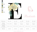Buchstabe E Stickdatei [Digital] – Bild 4