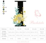 Buchstabe I Stickdatei [Digital] – Bild 4