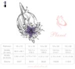 Weltkugel- Planet mit Blume Doodle Stickdatei: Doodle Kreativität für einzigartige Stickprojekte [Digital] – Bild 3