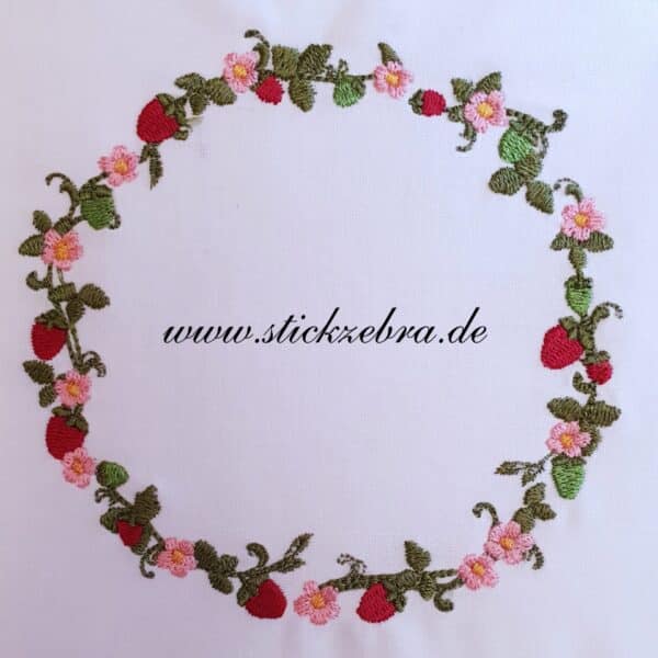 Erdbeeren Rahmen [Digital] – Bild 3