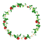 Erdbeeren Rahmen [Digital]