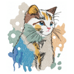 Katze im Aquarell Stil [Digital]