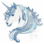 Magisches Winter Einhorn [Digital]