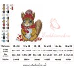 Niedliches Winter Eichhörnchen [Digital] – Bild 8