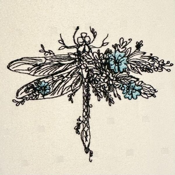 Libelle im Doodle Stil [Digital] – Bild 3