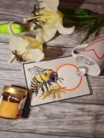 Traumhafte Biene auf der Blüte [Digital] – Bild 6