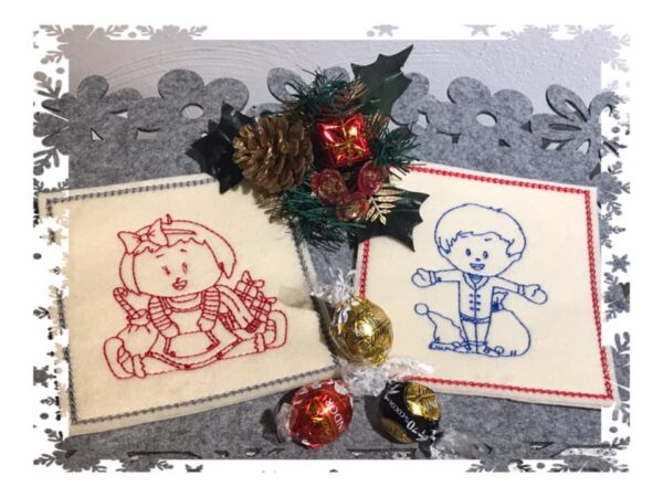 Niedlicher Junge im Nikolauskostüm [Digital] – Bild 3