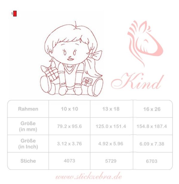 Süßes Mädchen mit Geschenken [Digital] – Bild 4