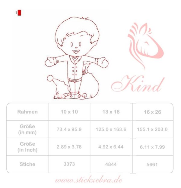 Niedlicher Junge im Nikolauskostüm [Digital] – Bild 4