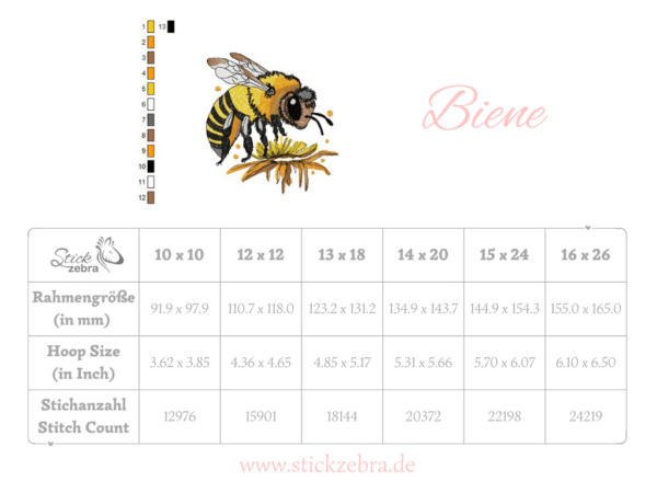 Traumhafte Biene auf der Blüte [Digital] – Bild 7