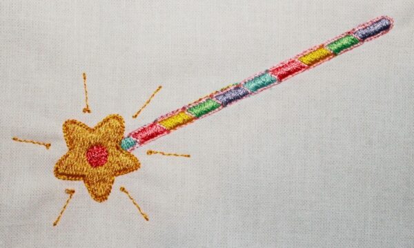 Magisches Elemente Set Regenbogen, Zauberstab und Kristall [Digital] – Bild 2