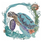 Wunderschöne Schildkröte [Digital]