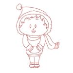 Kleines Wintermädchen [Digital]