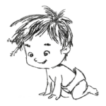 Baby Junge Stickdatei [Digital]