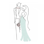 Traumhaftes Hochzeitspaar [Digital]