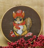 Niedliches Winter Eichhörnchen [Digital] – Bild 2