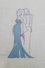 Braut und Bräutigam im Doodle Stil [Digital] – Bild 3