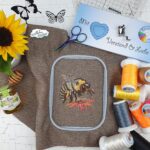 Traumhafte Biene auf der Blüte [Digital] – Bild 3