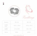 Elegantes Sternzeichen Zwillinge im Doodle Stil Stickdatei [Digital] – Bild 3