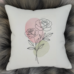 Rose Stickdatei, elegante Doodle Rose für deine Stickmaschine [Digital] – Bild 2