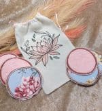 Lotus Stickdatei, elegante Doodle Blume für deine Stickmaschine [Digital] – Bild 2