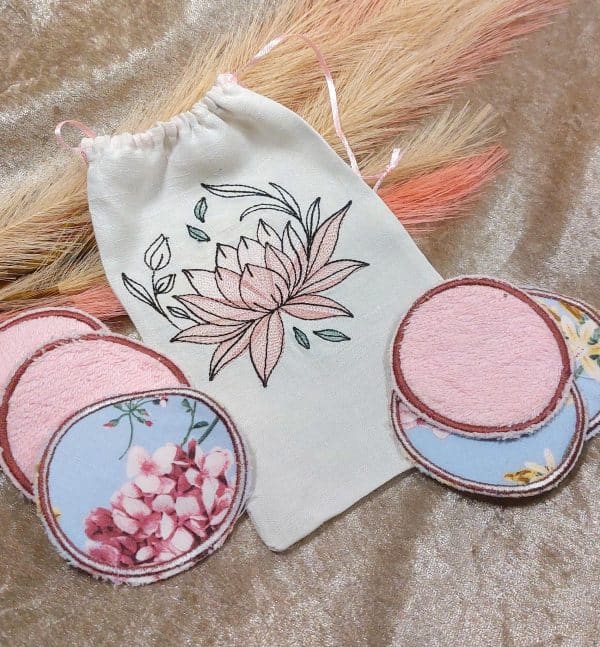 Lotus Stickdatei, elegante Doodle Blume für deine Stickmaschine [Digital] – Bild 2