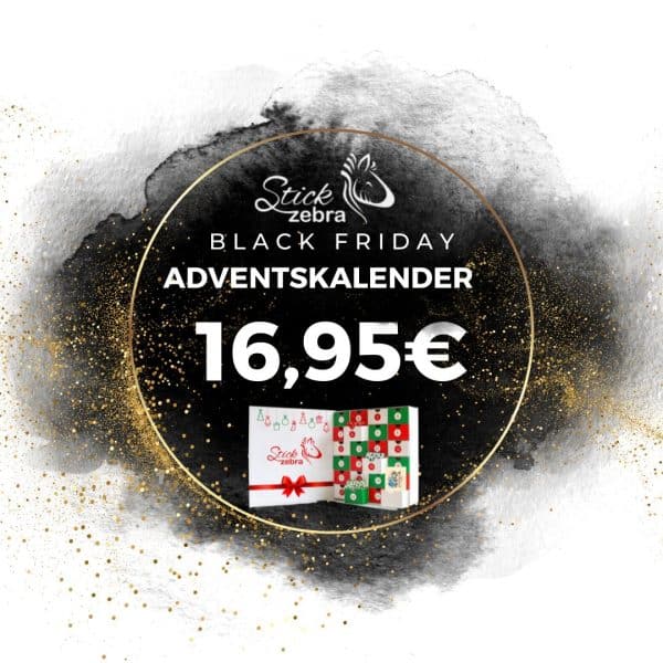 Niedliche Weihnachtselfe Stickdatei, winterliche Elfe für deine Stickmaschine [Digital] – Bild 2