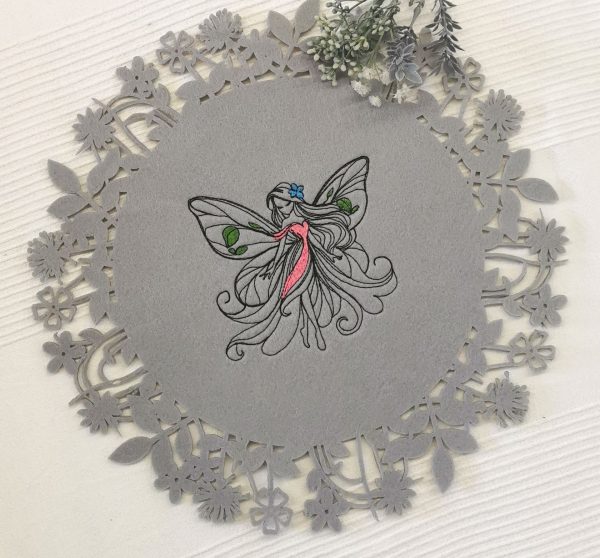 Fee Stickdatei, Doodle Fee für deine Stickmaschine [Digital] – Bild 3