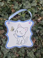 Katze Stickdatei, Doodle Kätzchen für deine Stickmaschine [Digital] – Bild 3