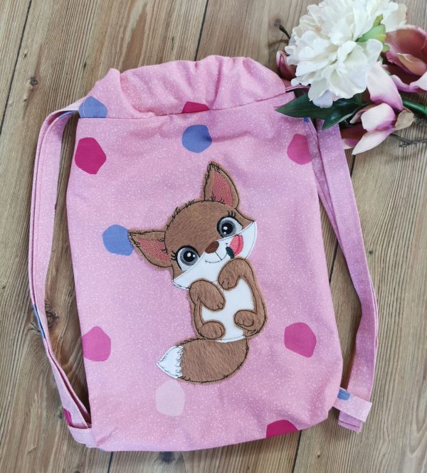 Fuchs Stickdatei, niedliche Fuchs Applikation für deine Stickmaschine [Digital] – Bild 3
