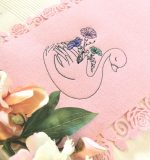 Schwan Stickdatei, blumiger Schwan für deine Stickmaschine [Digital] – Bild 3