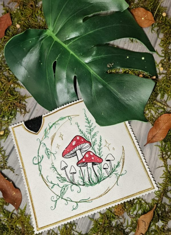 Pilz Stickdatei, magische Pilze für deine Stickmaschine [Digital] – Bild 3