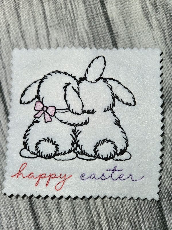 Hase Stickdatei, niedliche Osterhasen für deine Stickmaschine [Digital] – Bild 3