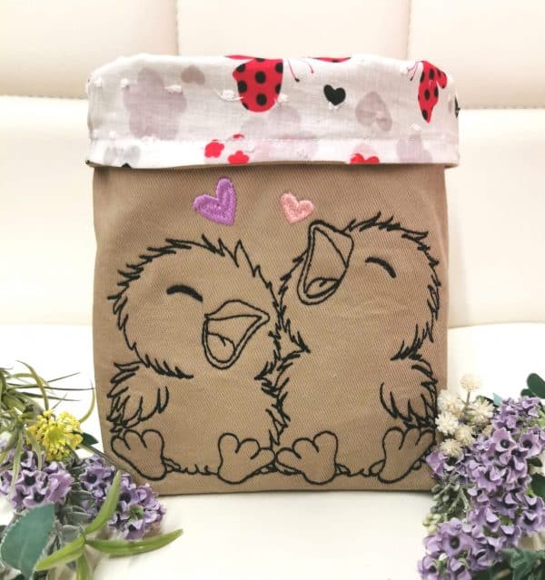 Küken Stickdatei, niedliche Osterküken für deine Stickmaschine [Digital] – Bild 2