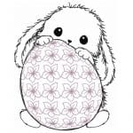 Hase Stickdatei, niedlicher Osterhase für deine Stickmaschine [Digital]