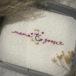 Gans Stickdatei Mama Goose für Muttertag [Digital] – Bild 3
